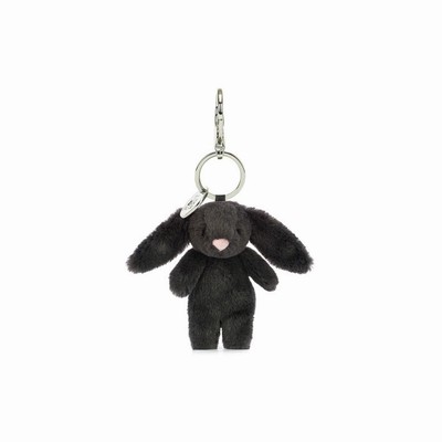 Jellycat Bashful Bunny Inky Bag Charm New Zealand | EPQRI2094